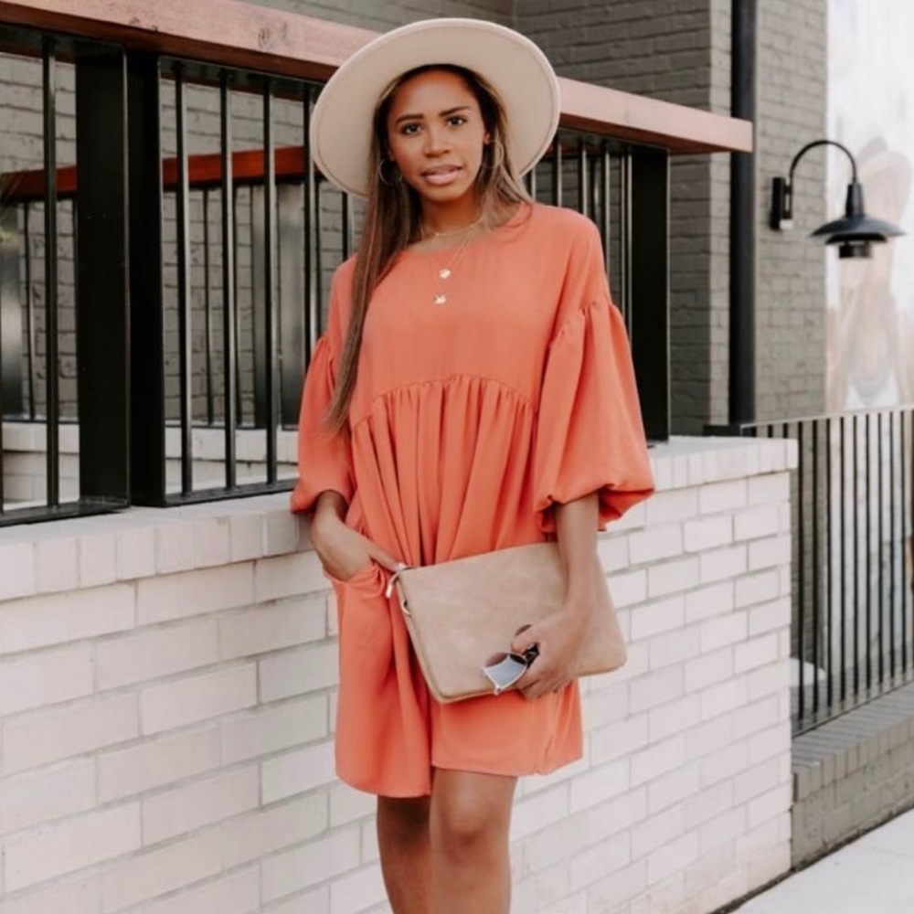 Stella Rusty Rose Dress